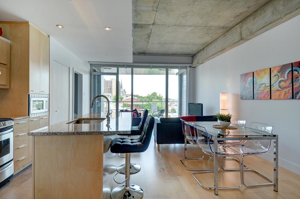 Les Immeubles Charlevoix - Le 760-605 Apartman Québec Kültér fotó
